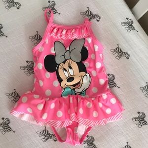 size 6-9 months Mikey mouse bathing suit Brand New